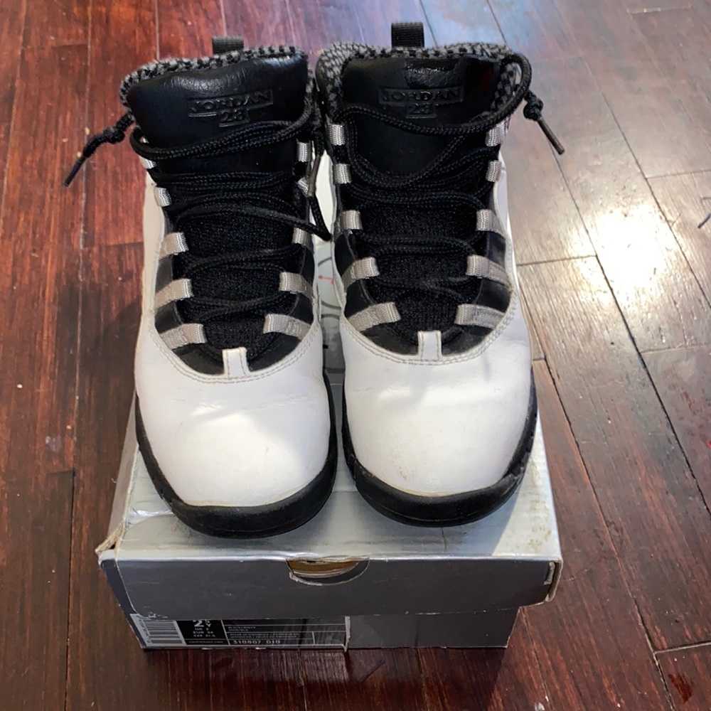 Jordan 10 Retro black/white size 2.5